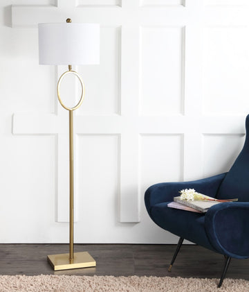 April 61" Metal LED Floor Lamp - JONATHAN Y